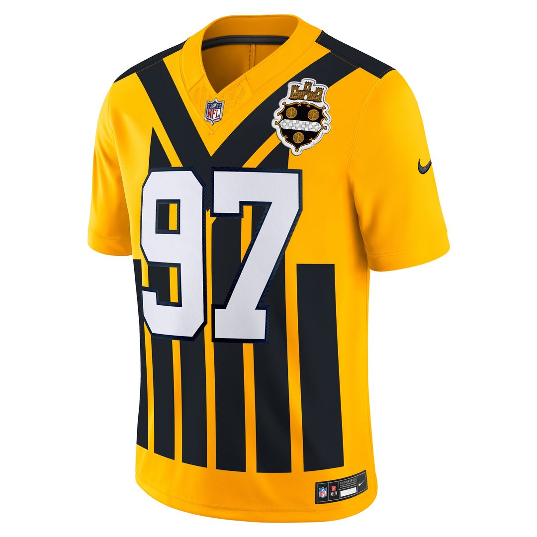 Cameron Heyward Pittsburgh Steelers Alternate Vapor F.U.S.E. Limited Jersey - Gold