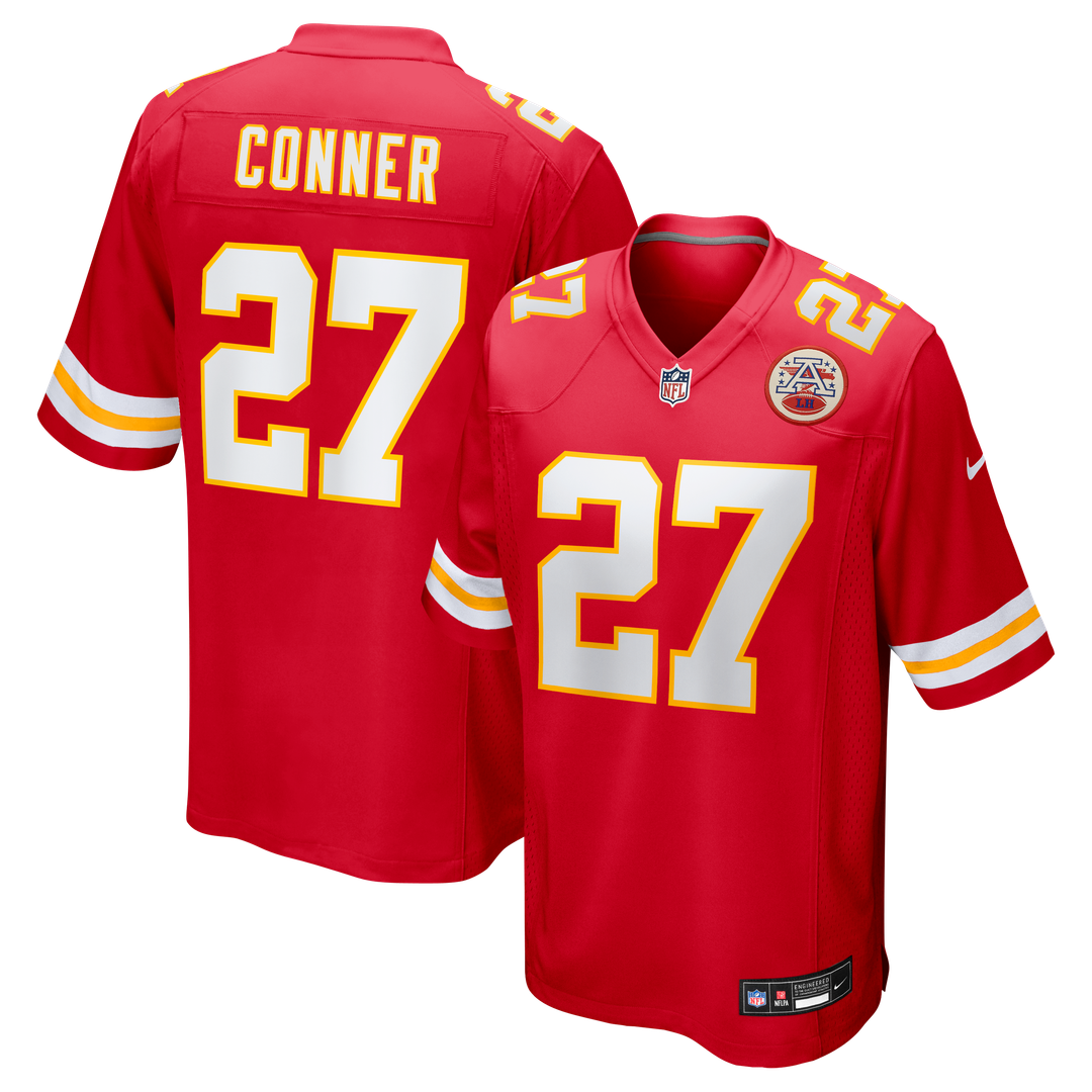 Chamarri Conner Kansas City Chiefs Game Jersey - Red