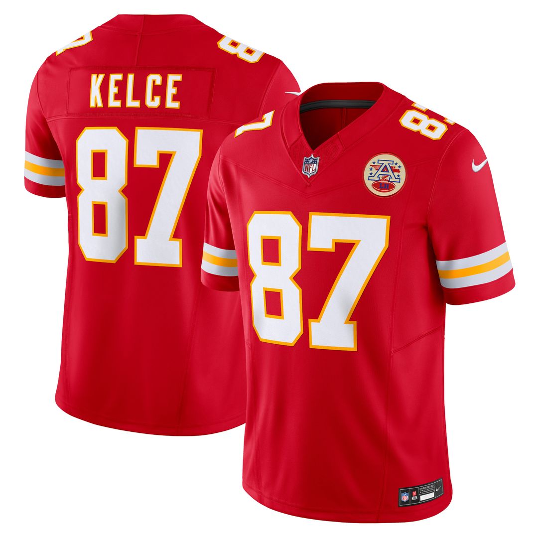 Travis Kelce Kansas City Chiefs Vapor F.U.S.E. Limited Jersey - Red