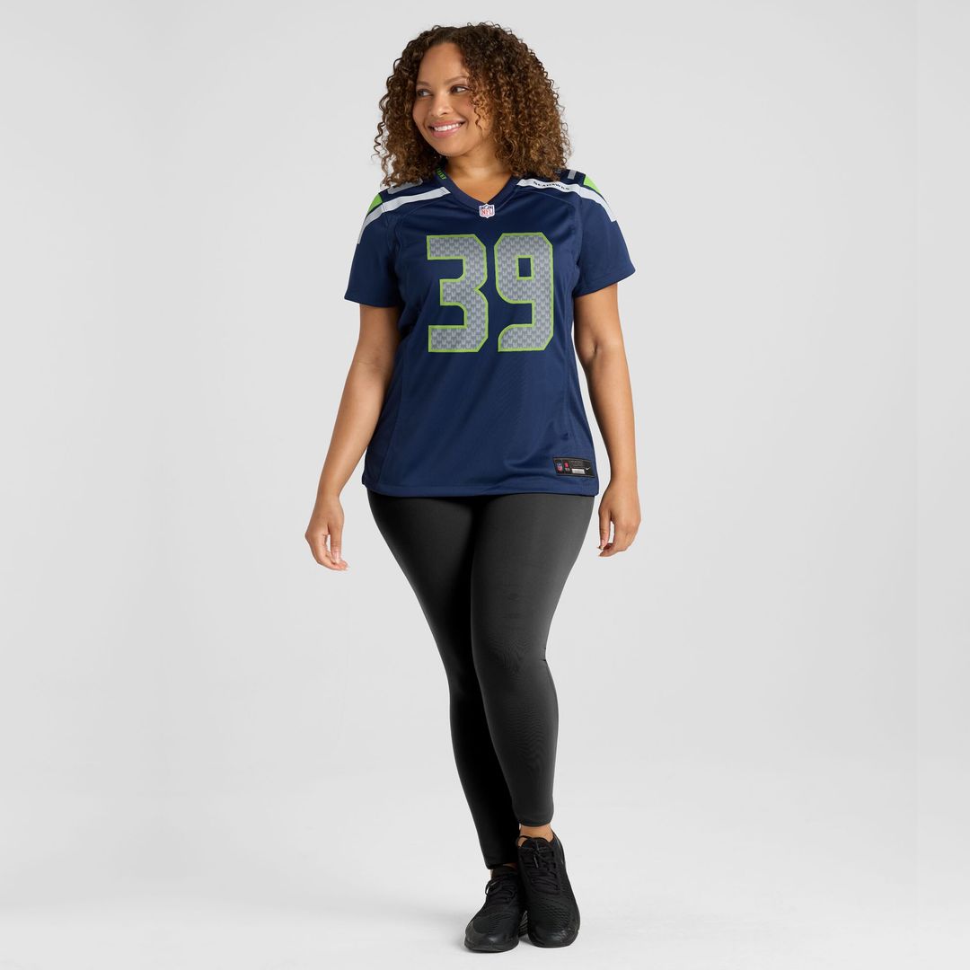 Ty Okada Seattle Seahawks Women's Team Game Jersey - College Navy