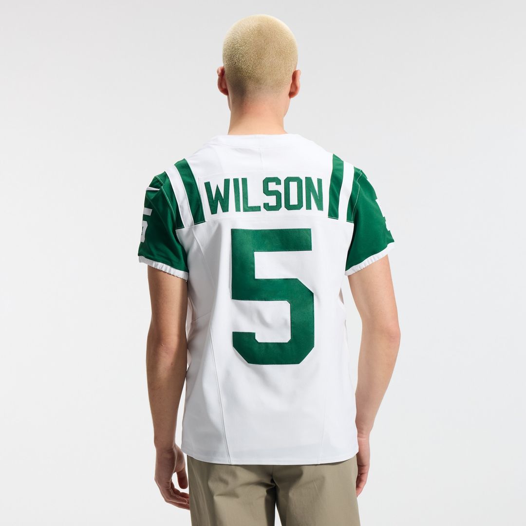 Garrett Wilson New York Jets Classic Alternate Vapor F.U.S.E. Elite Jersey - White