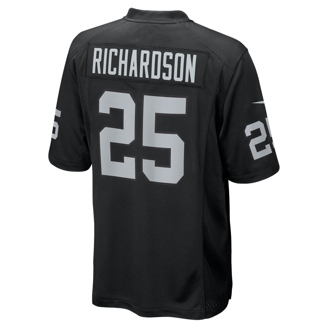 Decamerion Richardson Las Vegas Raiders Team Game Jersey - Black
