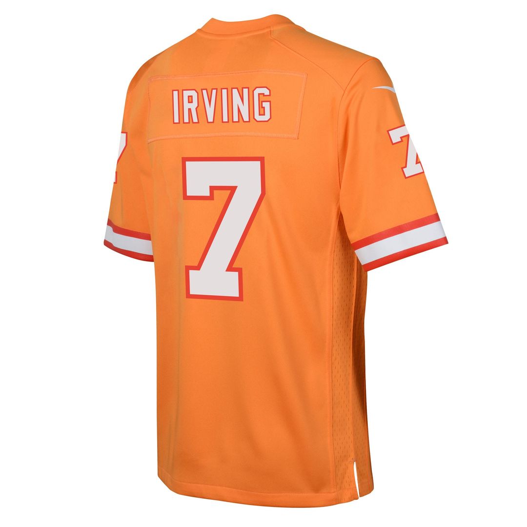 Bucky Irving Tampa Bay Buccaneers Youth Alternate Game Jersey - Orange