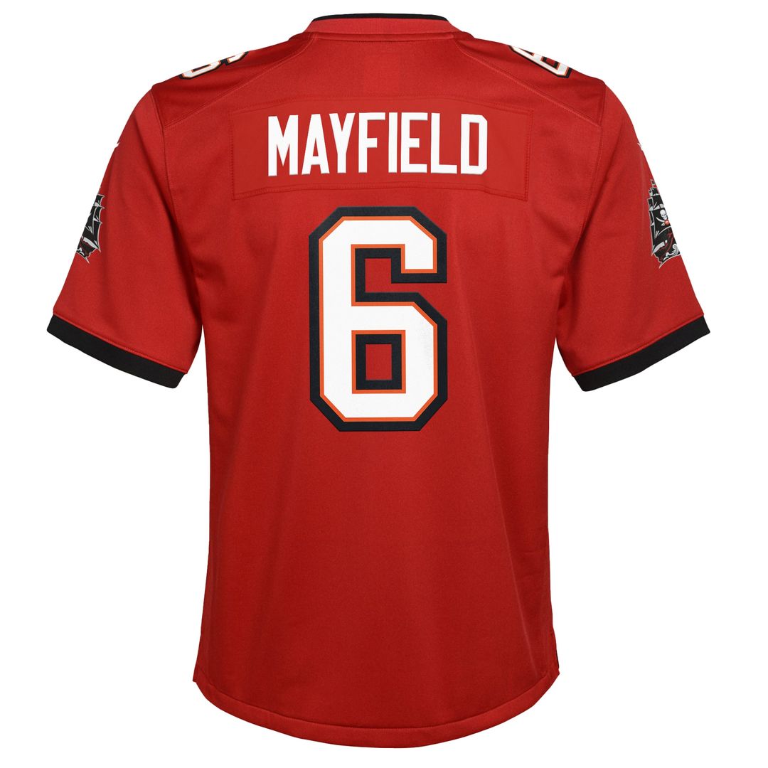 Baker Mayfield Tampa Bay Buccaneers Youth Game Jersey - White