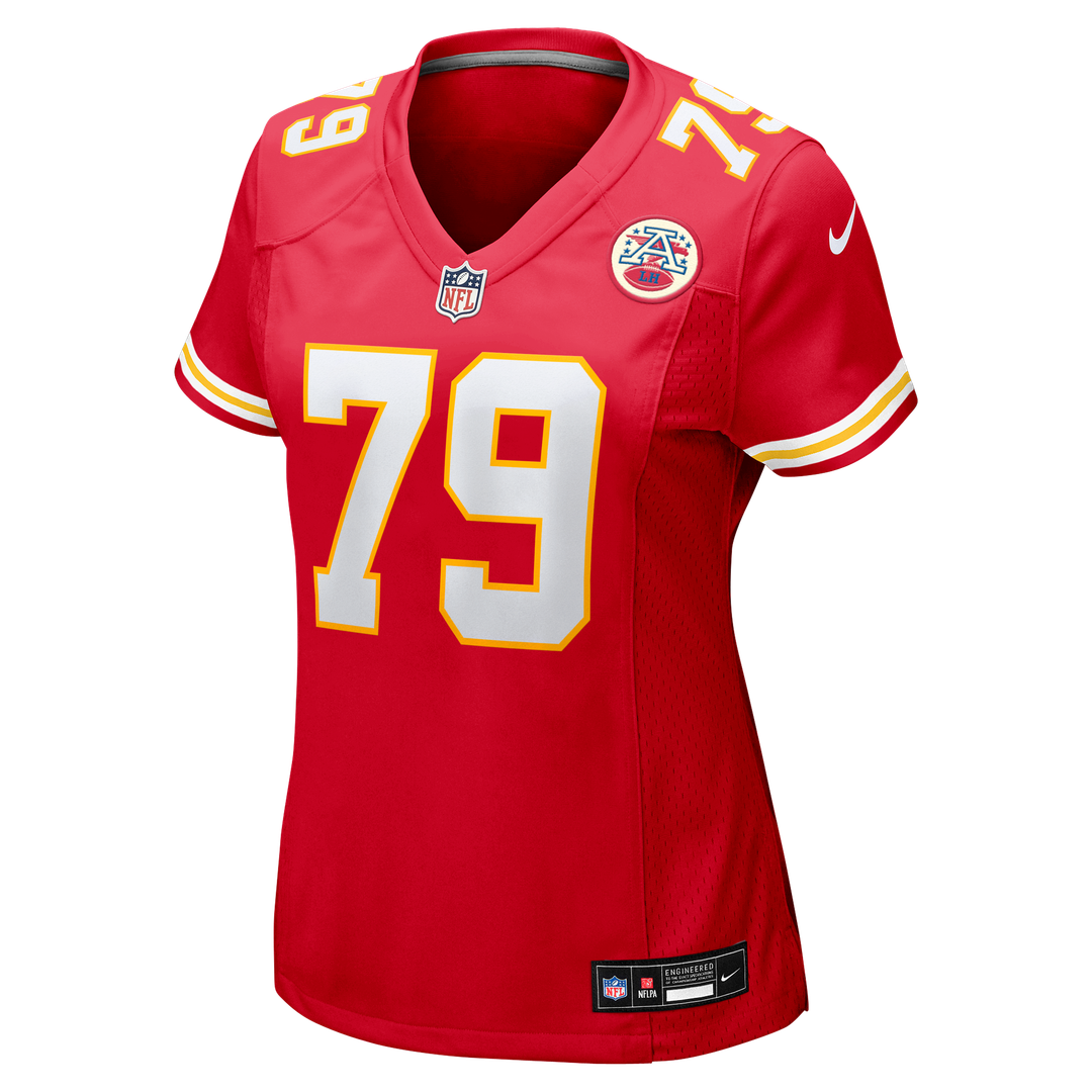 Esa Pole Kansas City Chiefs Women's Team Game Jersey - Red