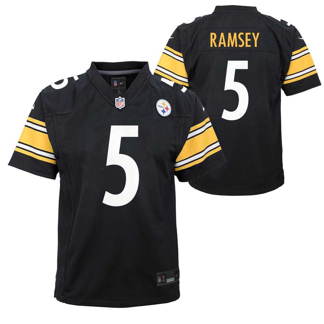 Jalen Ramsey Pittsburgh Steelers Youth Team Game Jersey - Black