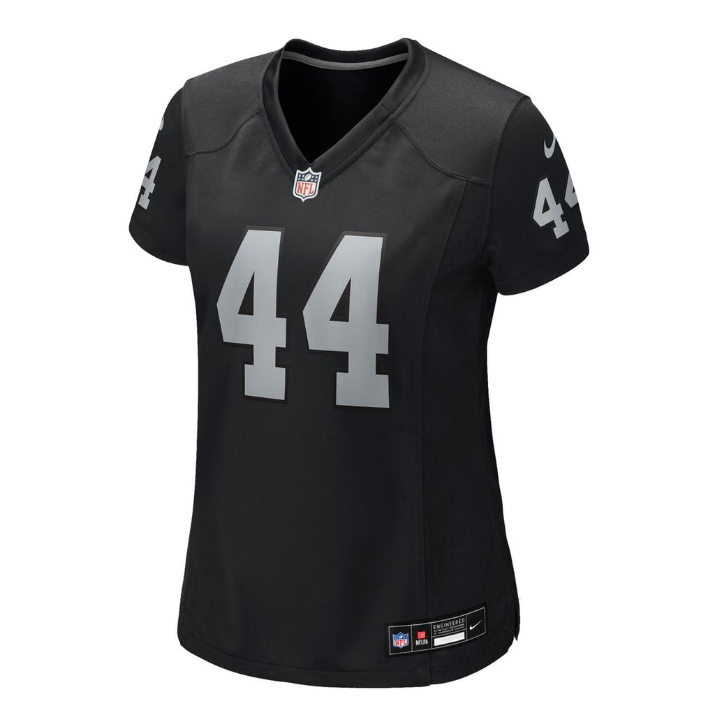 Tommy Eichenberg Las Vegas Raiders Women's Team Game Jersey - Black
