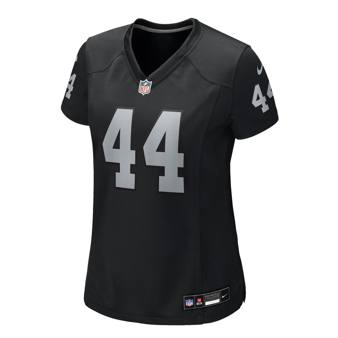 Tommy Eichenberg Las Vegas Raiders Women's Team Game Jersey - Black