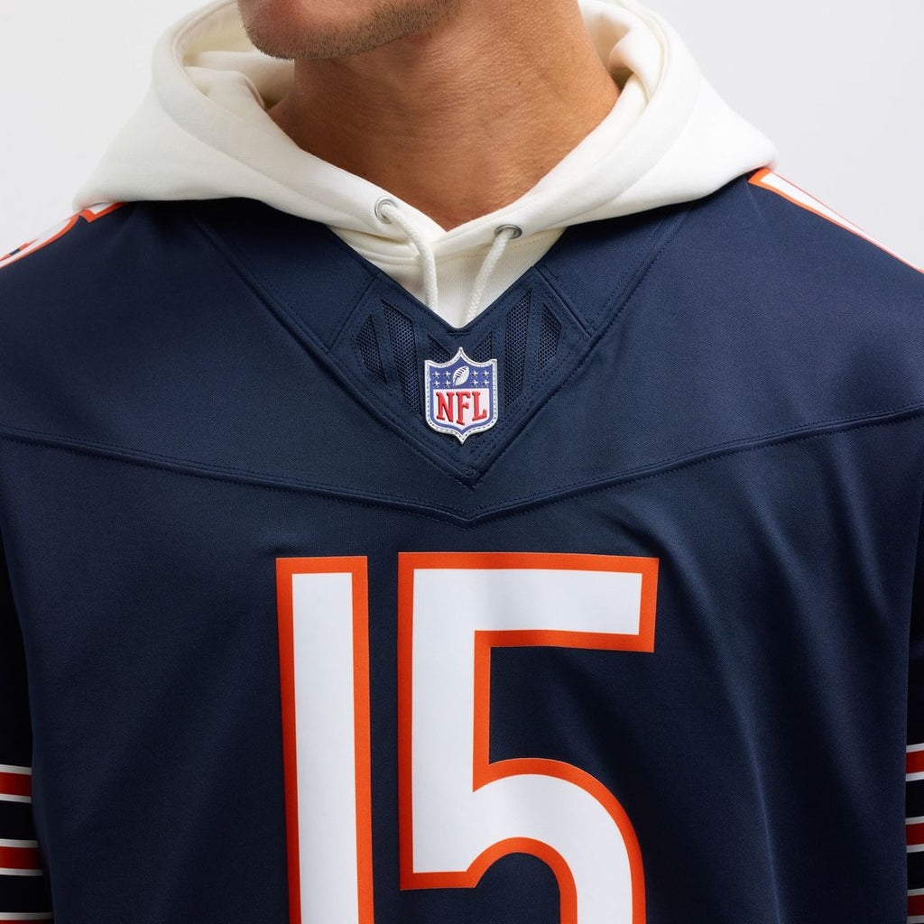 Rome Odunze Chicago Bears Vapor F.U.S.E. Limited Jersey - Navy