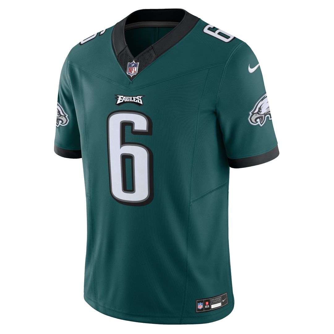 DeVonta Smith Philadelphia Eagles Vapor F.U.S.E. Limited Jersey - Black