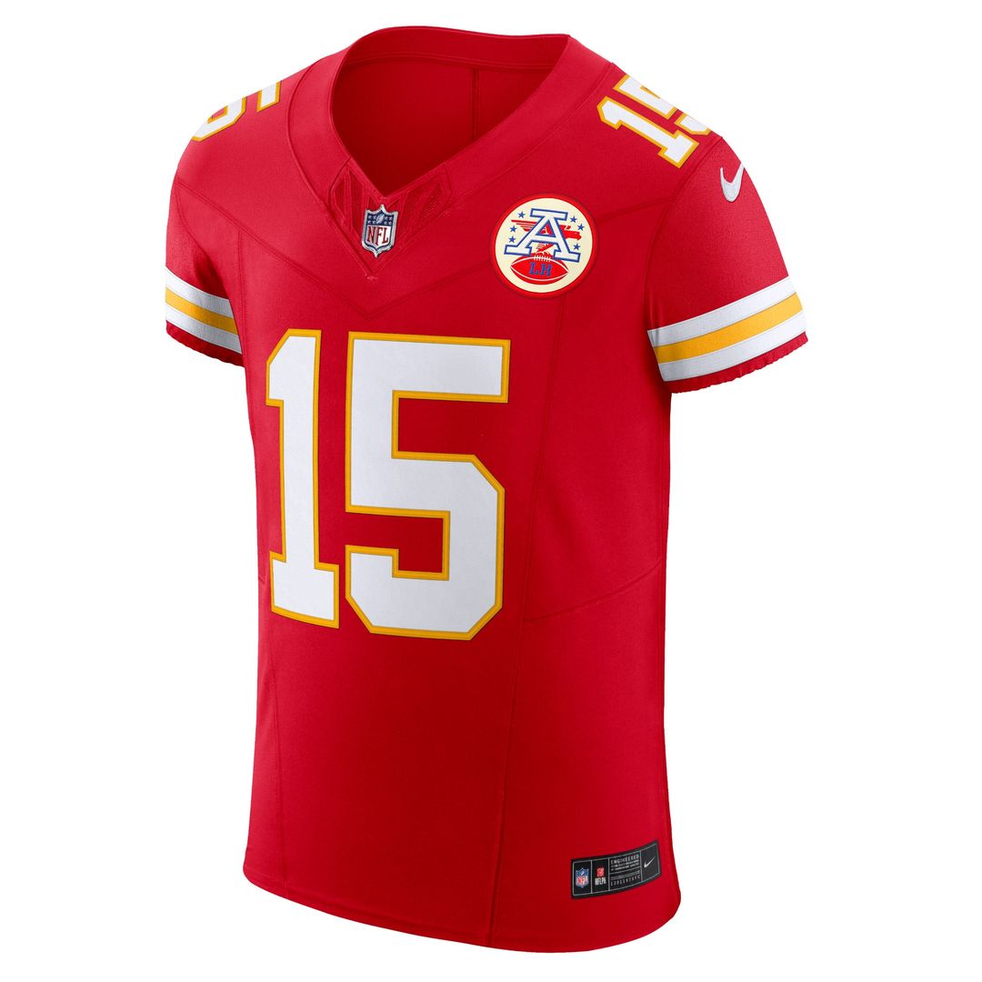 Patrick Mahomes Kansas City Chiefs Vapor F.U.S.E. Elite Jersey - Red