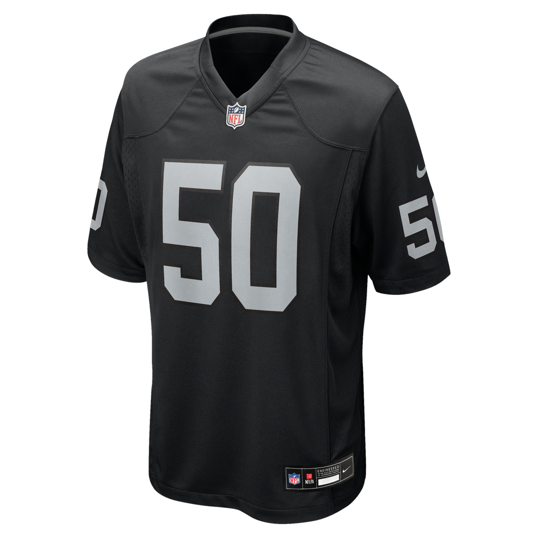 Segun Olubi Las Vegas Raiders Team Game Jersey - Black