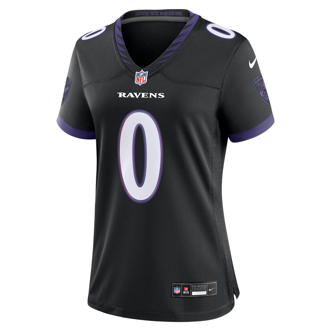 Roquan Smith Baltimore Ravens Women's Team Game Jersey - Purple