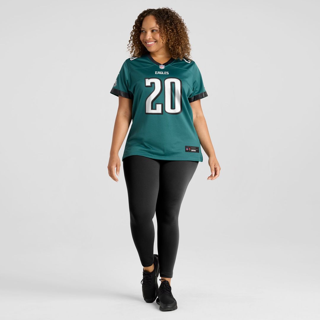 Brian Dawkins Philadelphia Eagles Women's Retired Player Game Jersey - Midnight Green