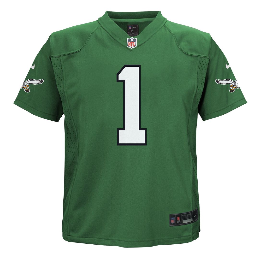 Jalen Hurts Philadelphia Eagles Infant Alternate Player Game Jersey - Kelly Green