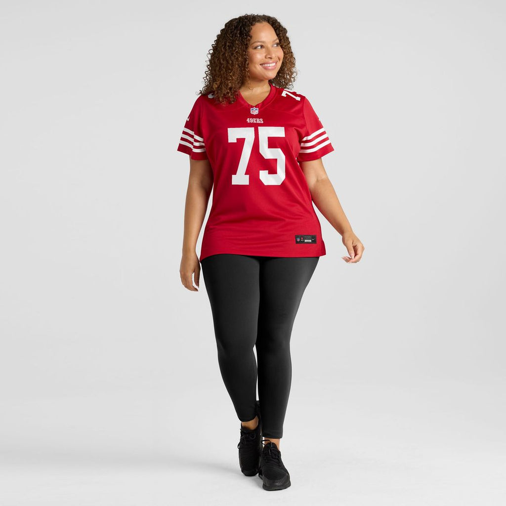 Connor Colby San Francisco 49ers Women's Team Game Jersey - Scarlet