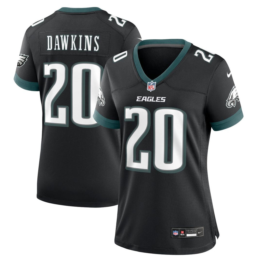 Brian Dawkins Philadelphia Eagles Women's Retired Player Game Jersey - Midnight Green