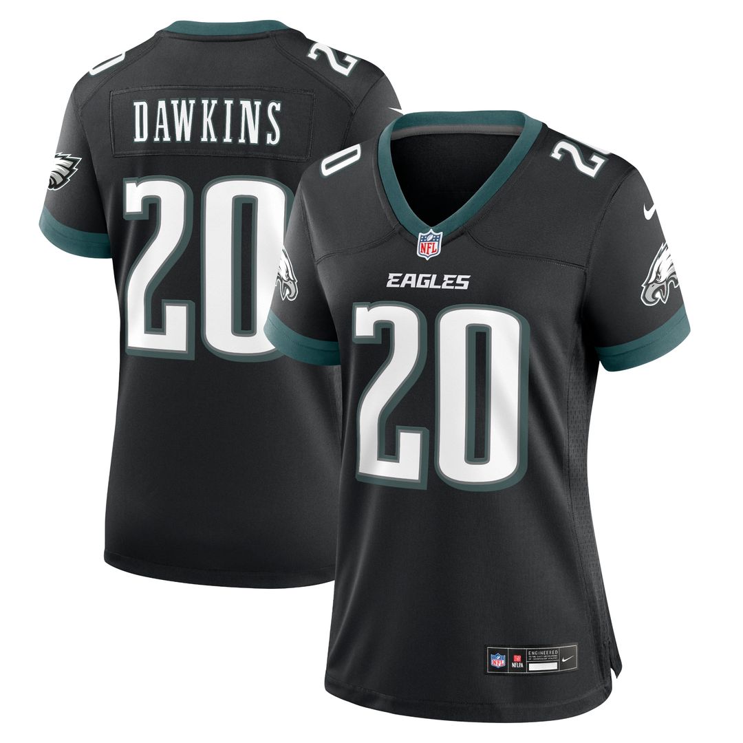 Brian Dawkins Philadelphia Eagles Women's Retired Player Game Jersey - Midnight Green