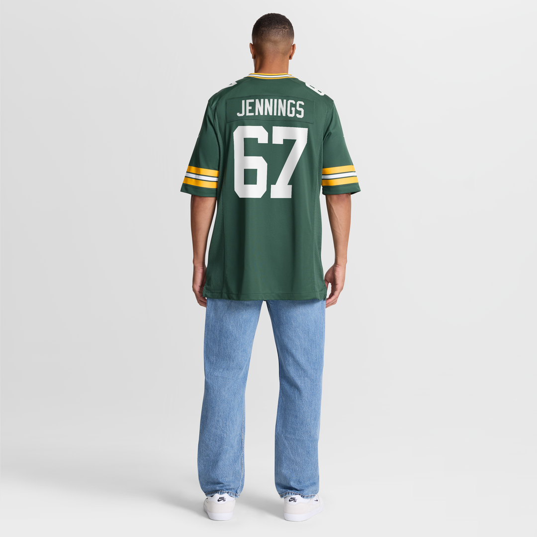Donovan Jennings Green Bay Packers Team Game Jersey - Green