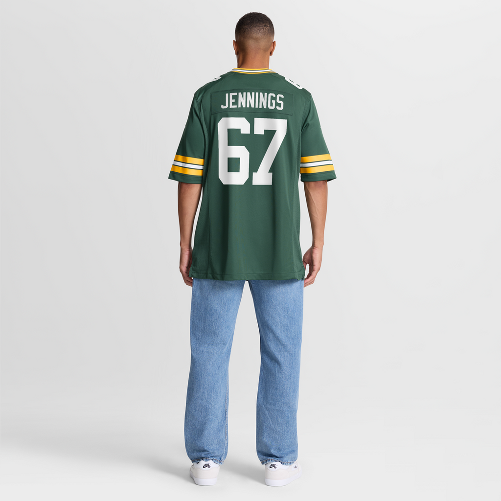 Donovan Jennings Green Bay Packers Team Game Jersey - Green