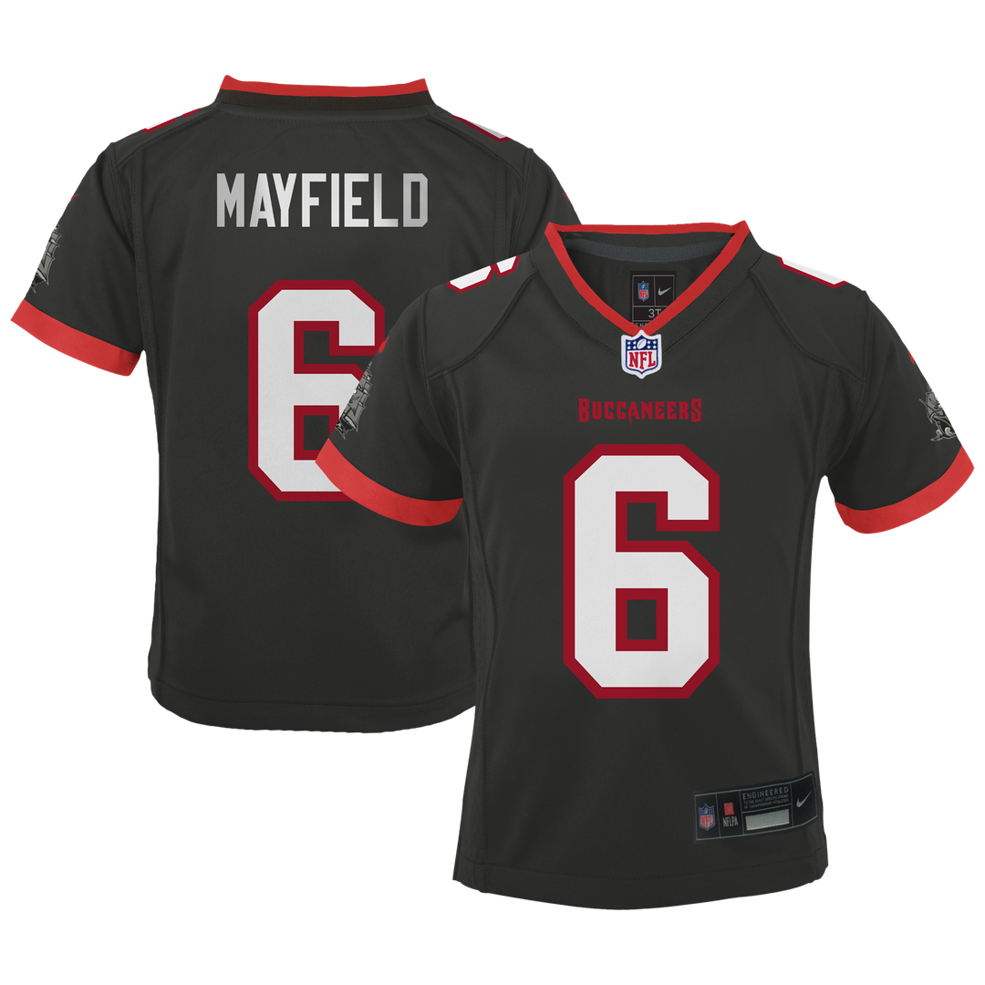 Baker Mayfield Tampa Bay Buccaneers Preschool Alternate Game Jersey - Pewter