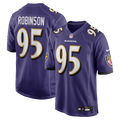 Tavius Robinson Baltimore Ravens Team Game Jersey - Purple