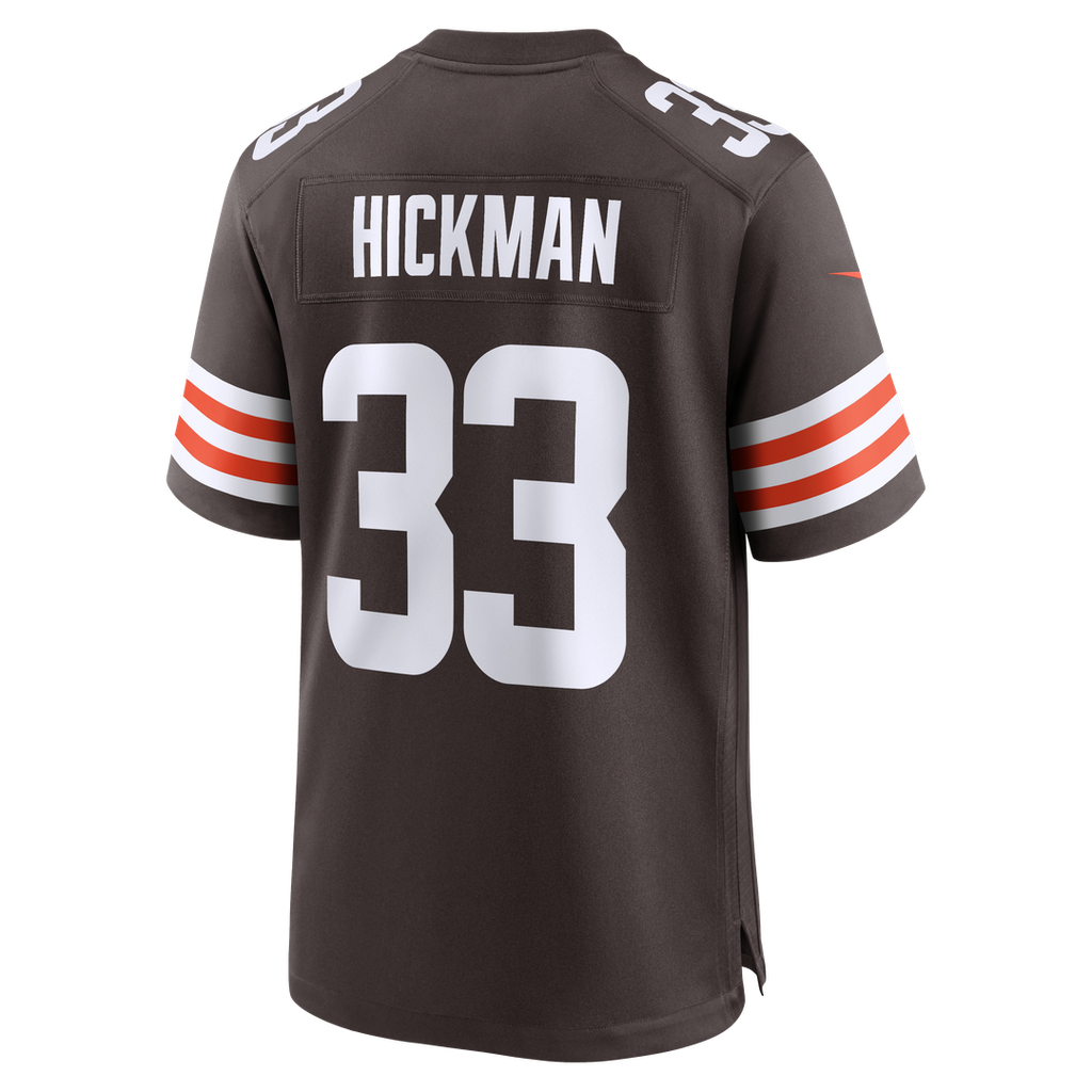 Ronnie Hickman Cleveland Browns Team Game Jersey - Brown