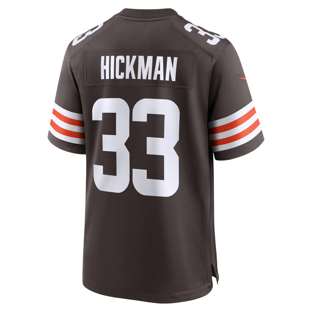 Ronnie Hickman Cleveland Browns Team Game Jersey - Brown