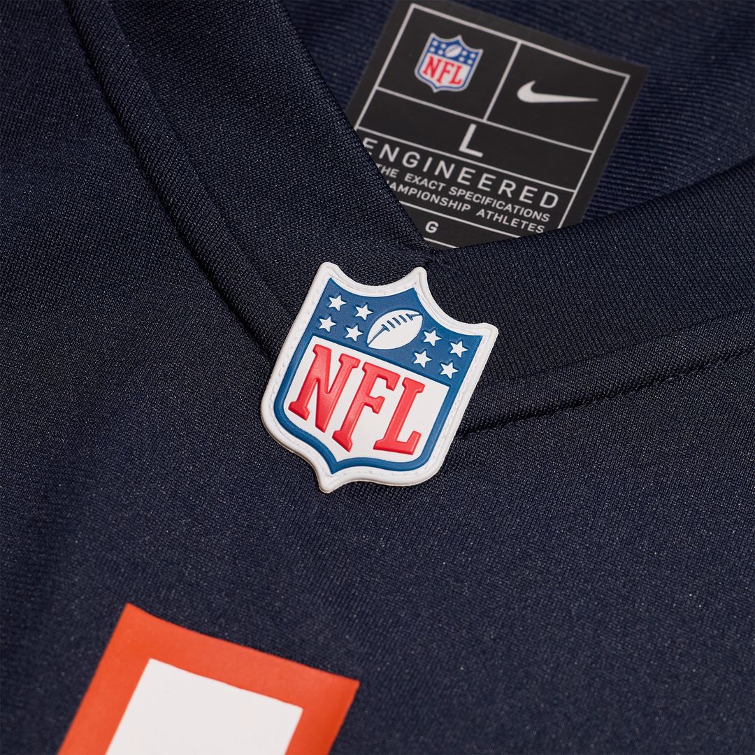 Jaylon Jones Chicago Bears Team Game Jersey - Navy