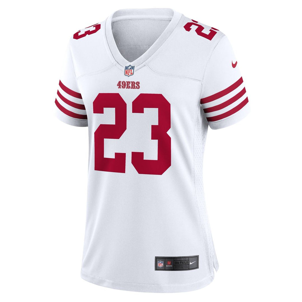 Christian McCaffrey San Francisco 49ers Women's Player Jersey - Scarlet