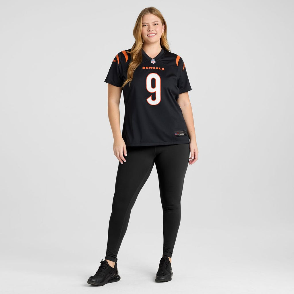 Joe Burrow Cincinnati Bengals Women's Player Game Jersey - Black