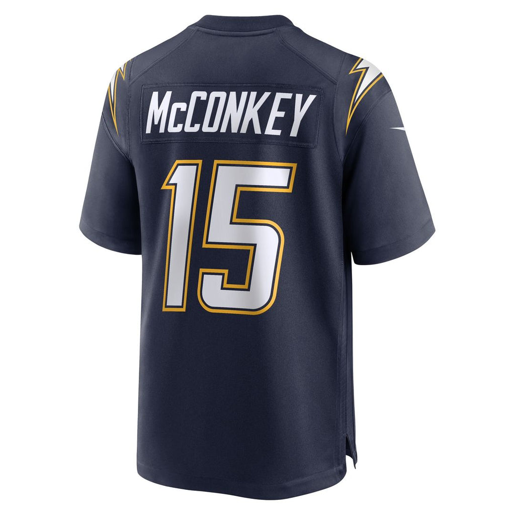 Ladd McConkey Los Angeles Chargers Alternate Charger Power Game Player Jersey - Gold
