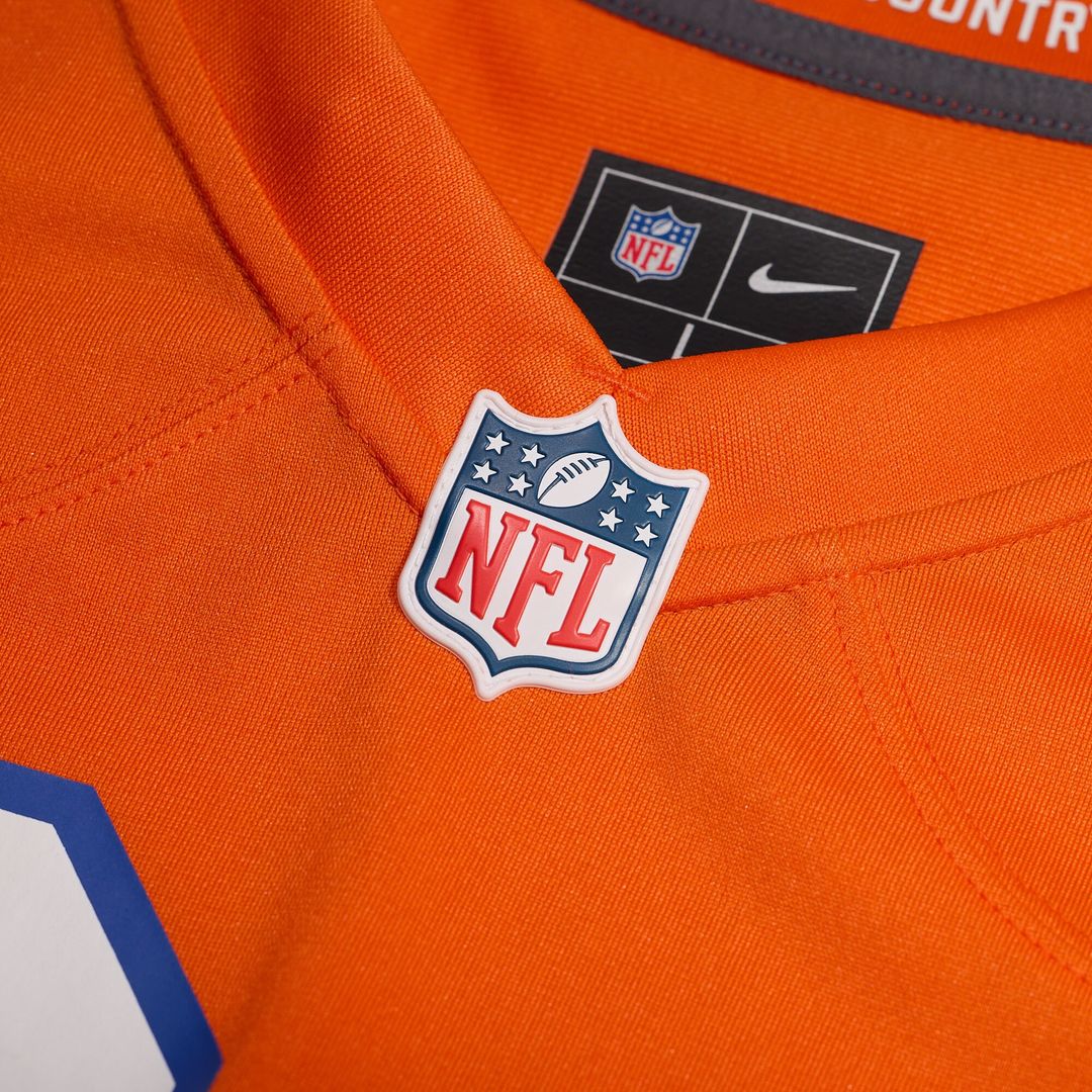 Patrick Surtain II Denver Broncos Mile High Collection 1977 Throwback Player Game Jersey - Orange