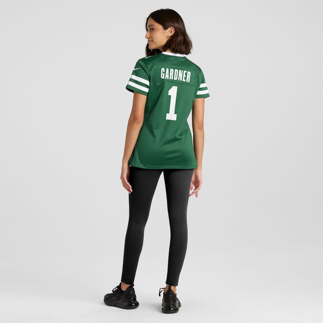 Ahmad Sauce Gardner New York Jets Women's Game Jersey - Legacy Green