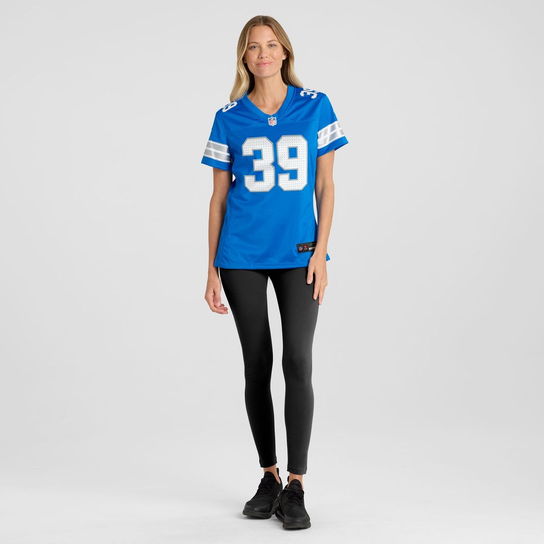 Jake Bates Detroit Lions Women's Team Game Jersey - Blue