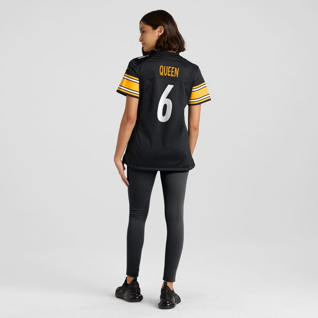 Patrick Queen Pittsburgh Steelers Women's Team Game Jersey - Black