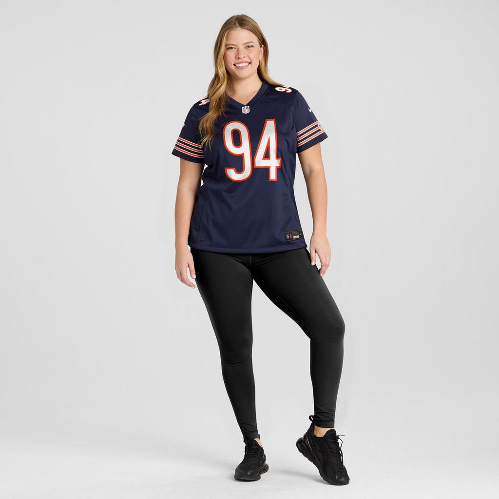 Austin Booker Chicago Bears Women's Game Jersey - Navy