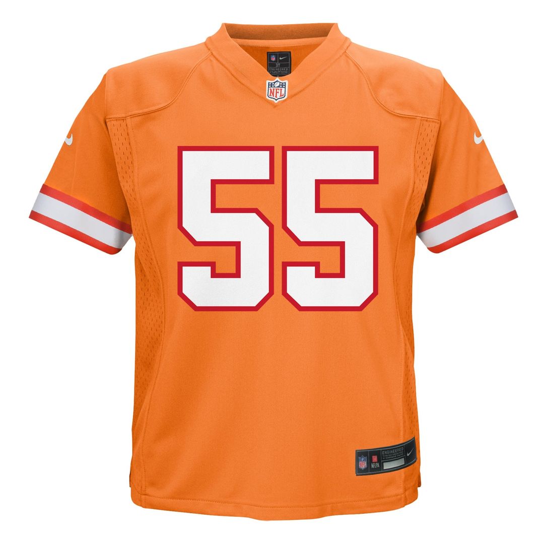 Derrick Brooks Tampa Bay Buccaneers Infant Alternate Player Game Jersey - Orange