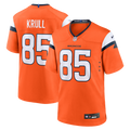 Lucas Krull Denver Broncos Team Game Jersey - Orange