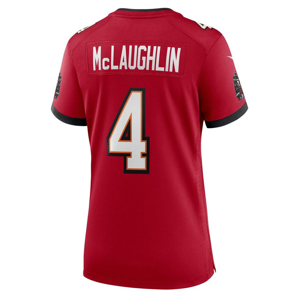 Chase McLaughlin Tampa Bay Buccaneers Women's Game Player Jersey - Red