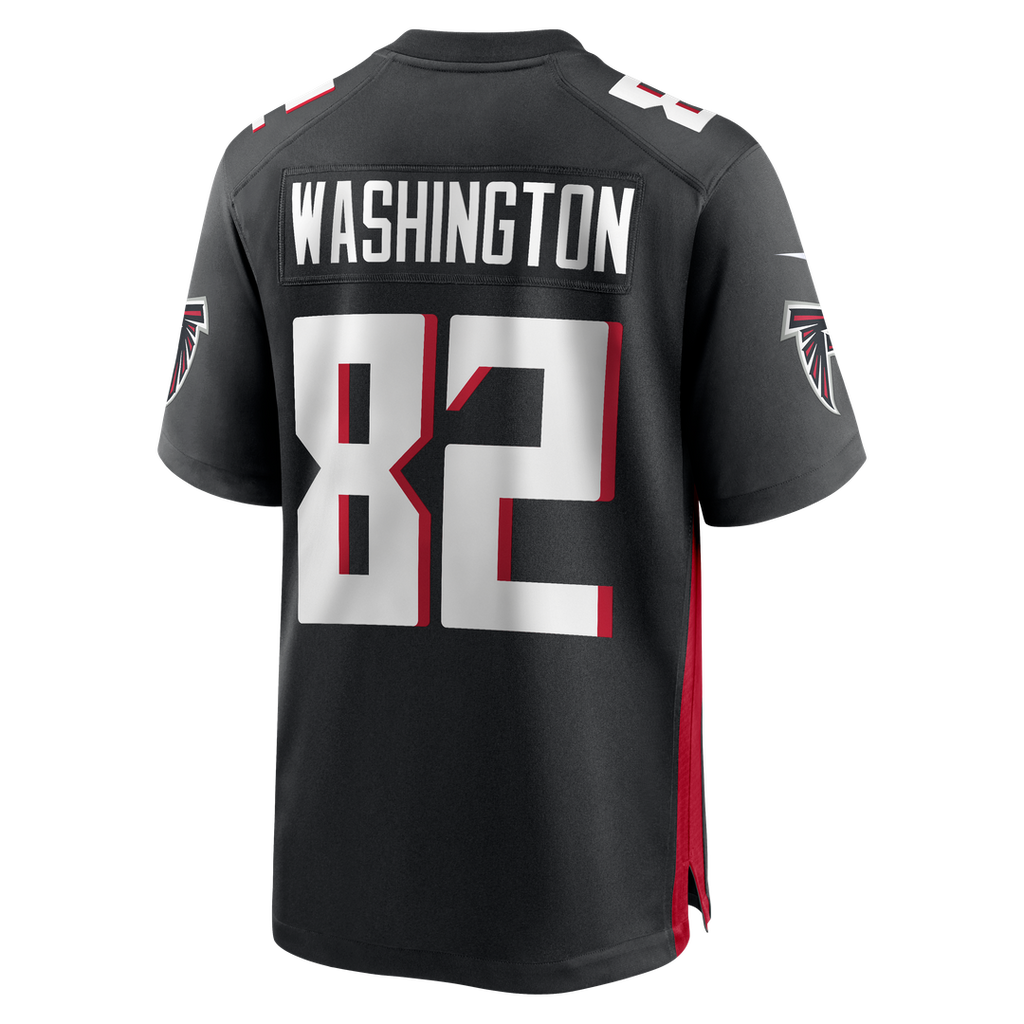 Casey Washington Atlanta Falcons Team Game Jersey - Black