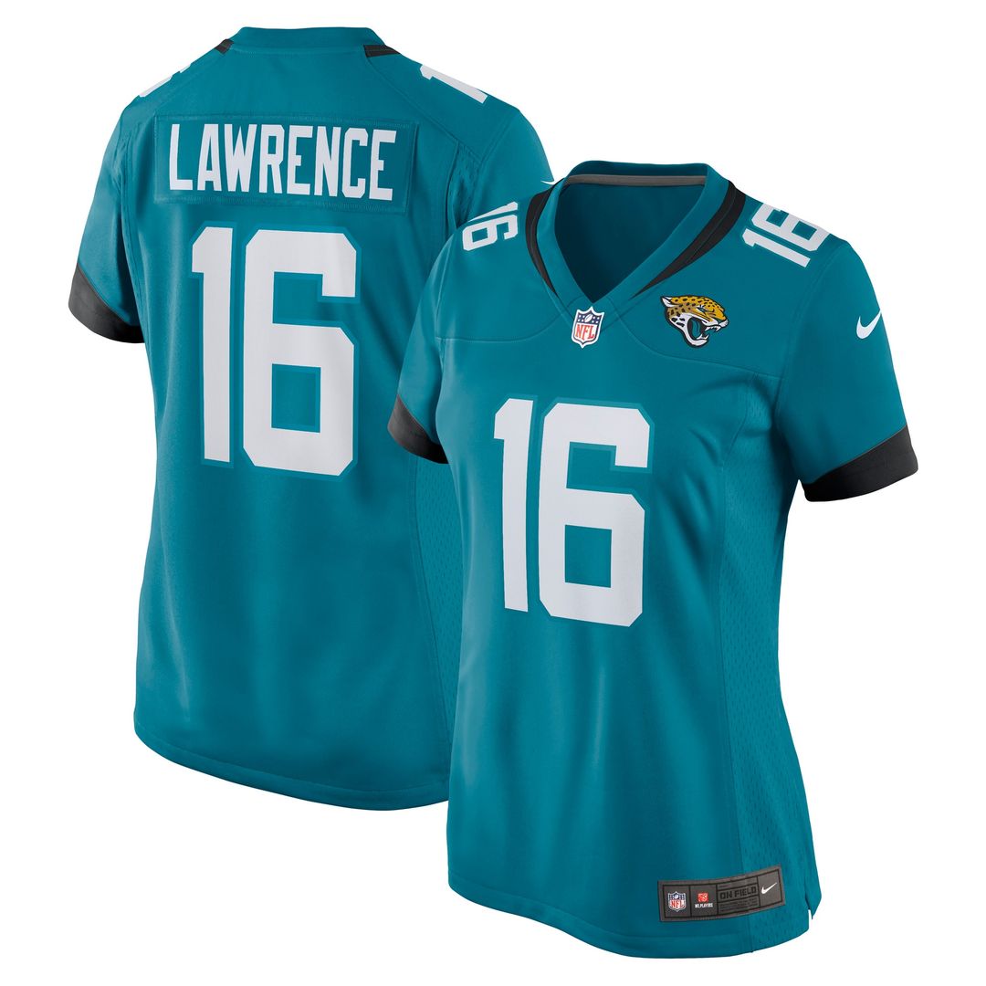 Trevor Lawrence Jacksonville Jaguars Women's Game Jersey - White