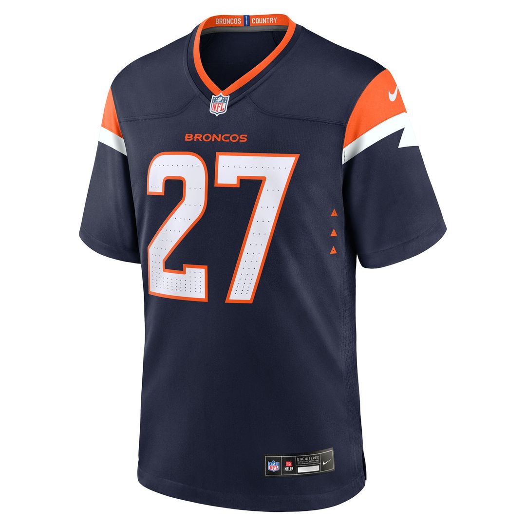 J.K. Dobbins Denver Broncos Alternate Game Jersey - Navy
