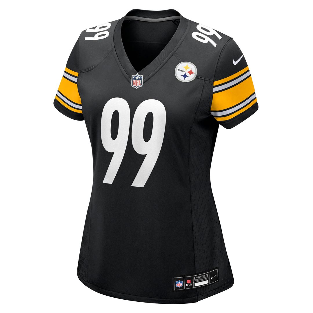 Derrick Harmon Pittsburgh Steelers Women's Team Game Jersey - Black