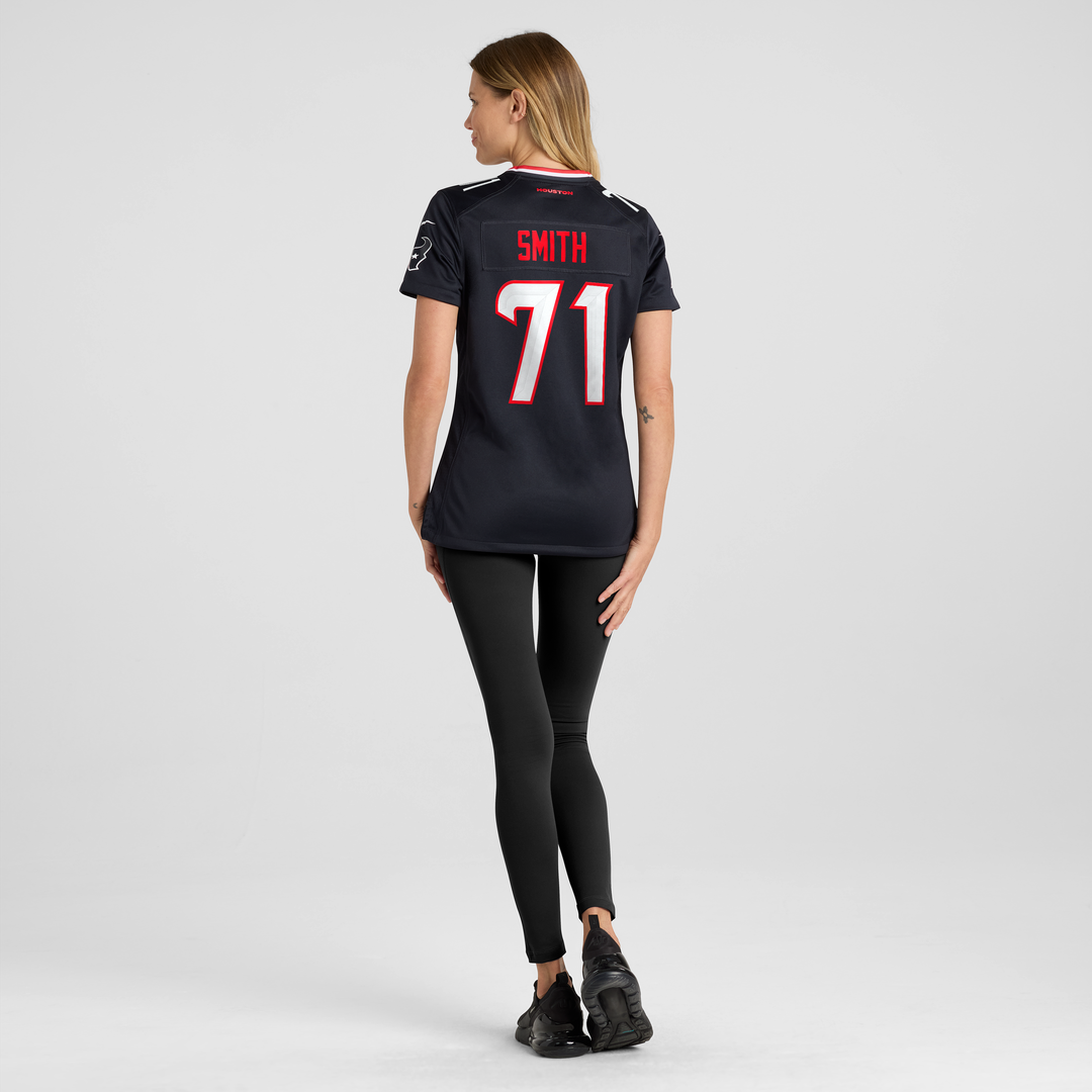 Braden Smith Houston Texans Women's Team Game Jersey - Navy