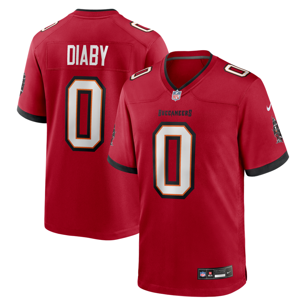 YaYa Diaby Tampa Bay Buccaneers Game Jersey - Red