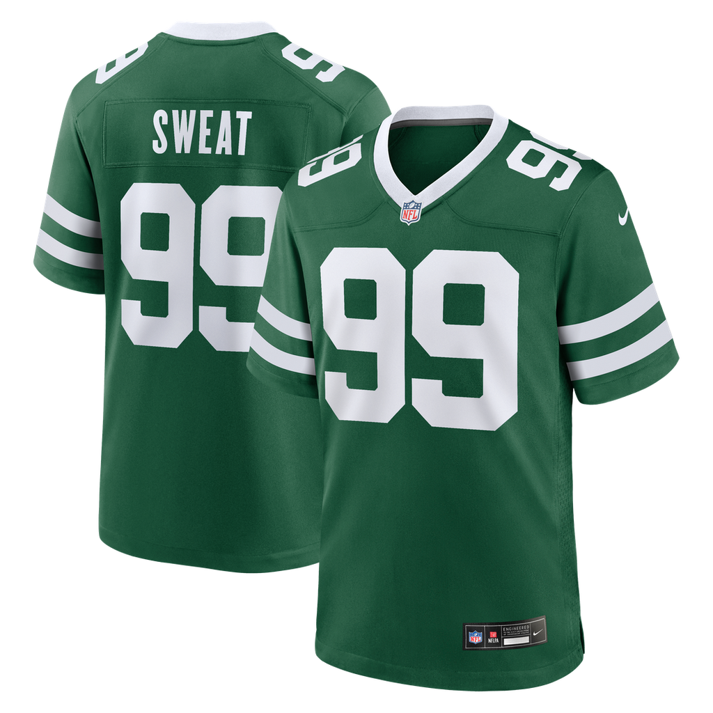 T'Vondre Sweat New York Jets Team Game Jersey - Legacy Green