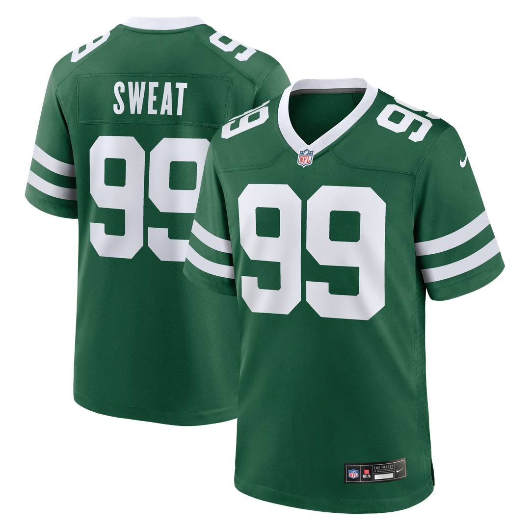 T'Vondre Sweat New York Jets Team Game Jersey - Legacy Green
