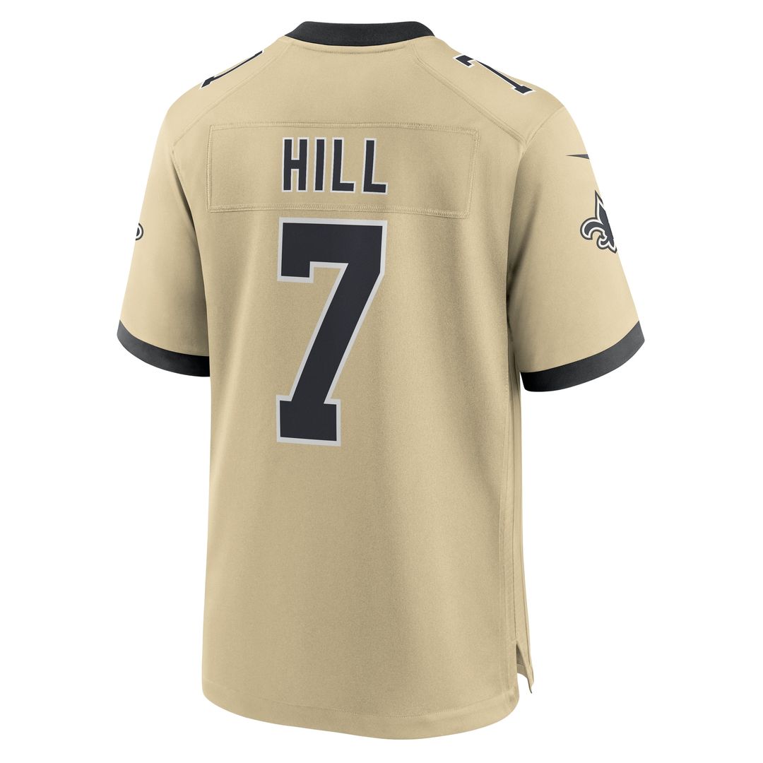 Taysom Hill New Orleans Saints Game Jersey - Black