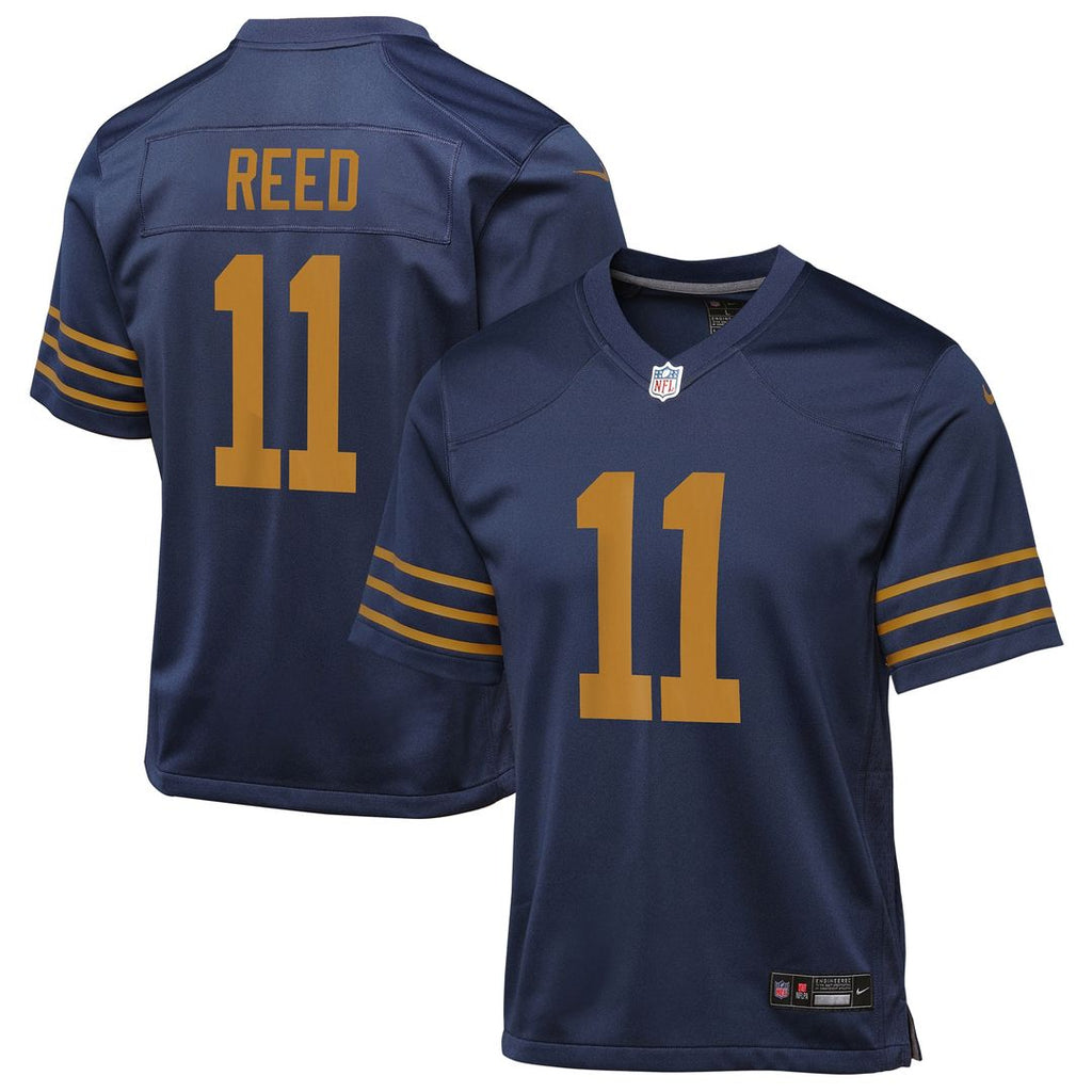 Jayden Reed Green Bay Packers Youth The 1923 Classic Game Jersey - Navy